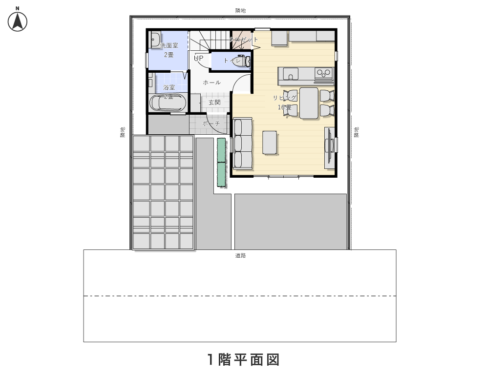 1階平面図