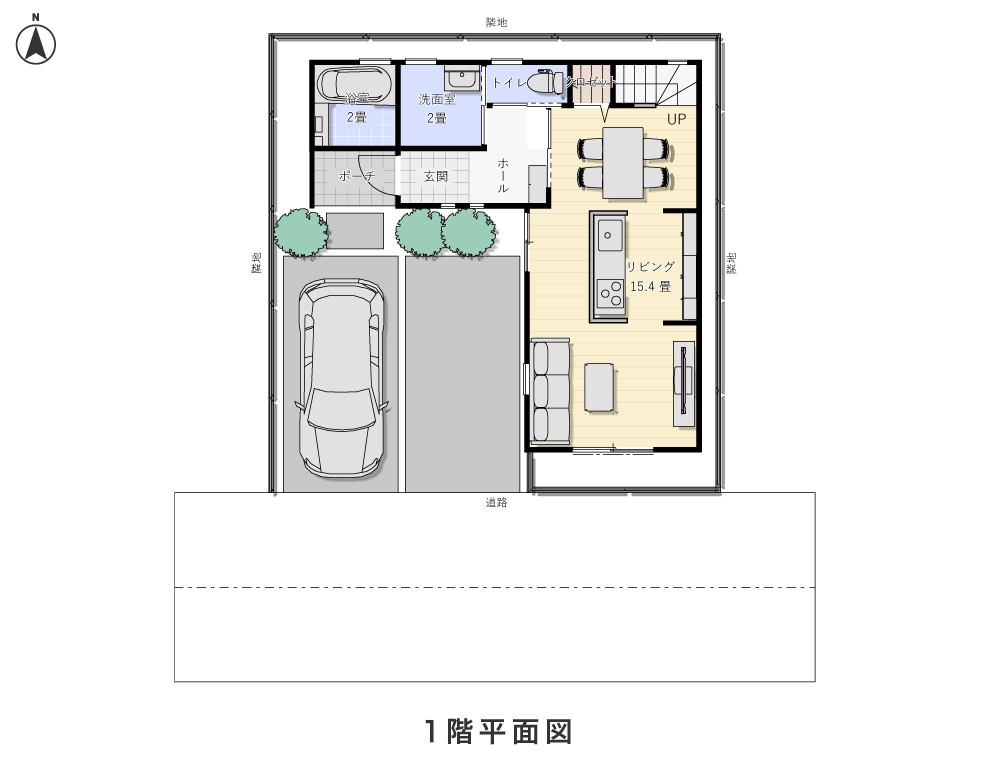1階平面図
