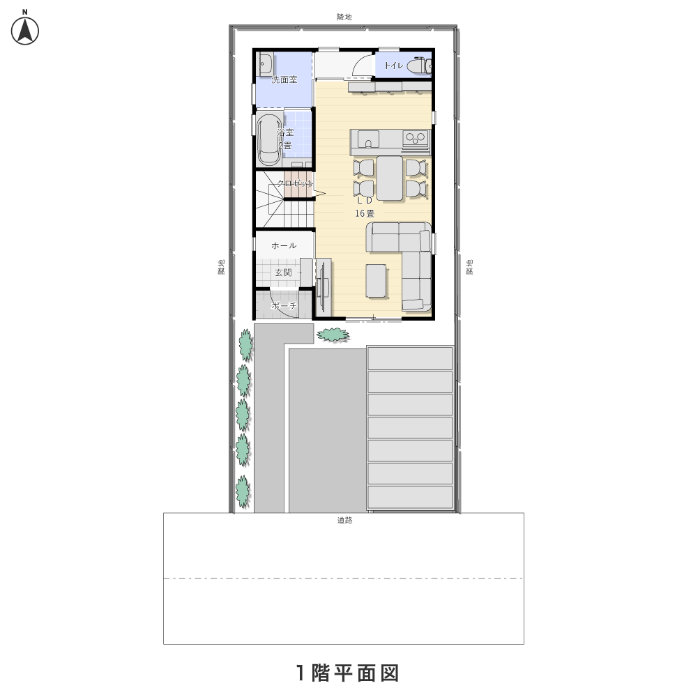 1階平面図