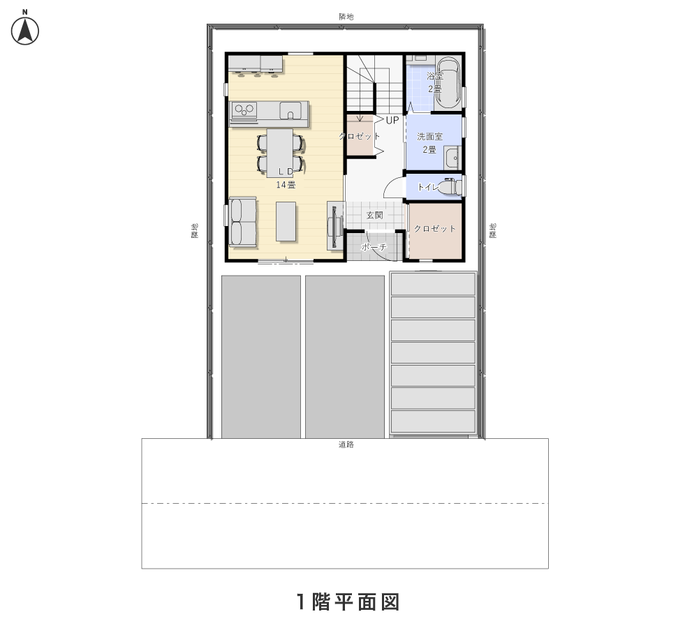 1階平面図