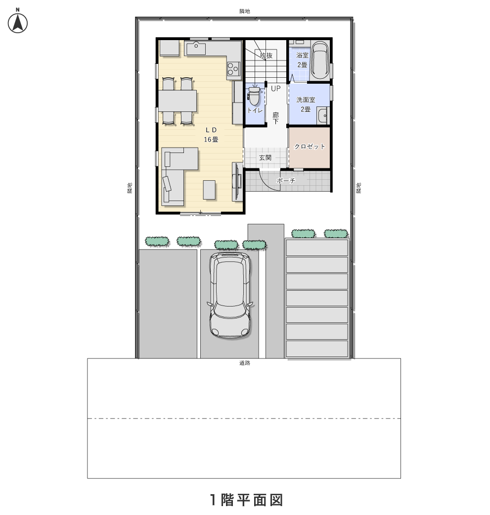 1階平面図