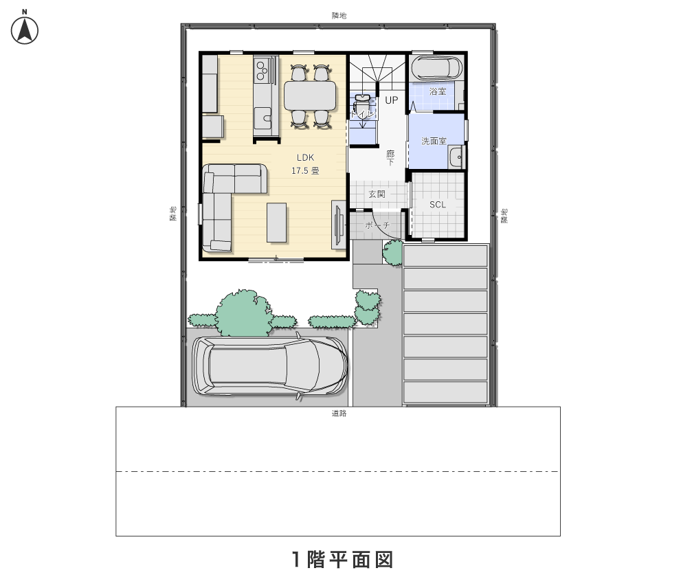 1階平面図