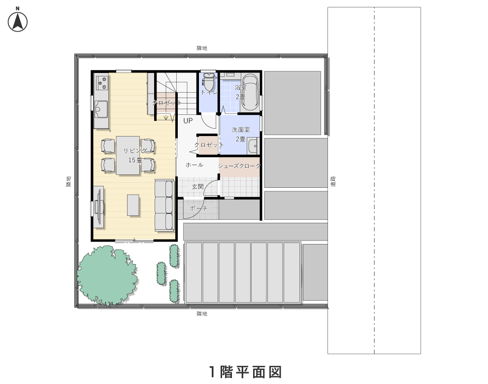 1階平面図
