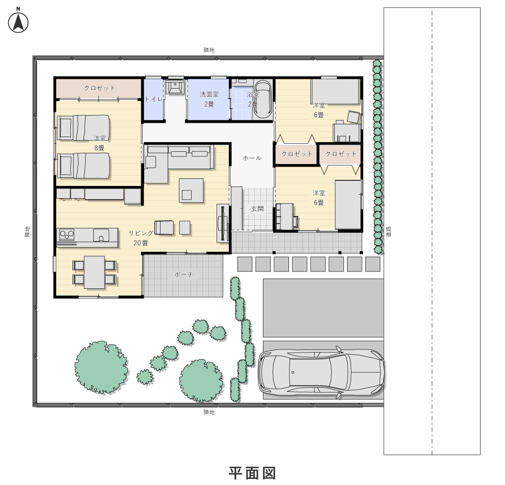 1階平面図