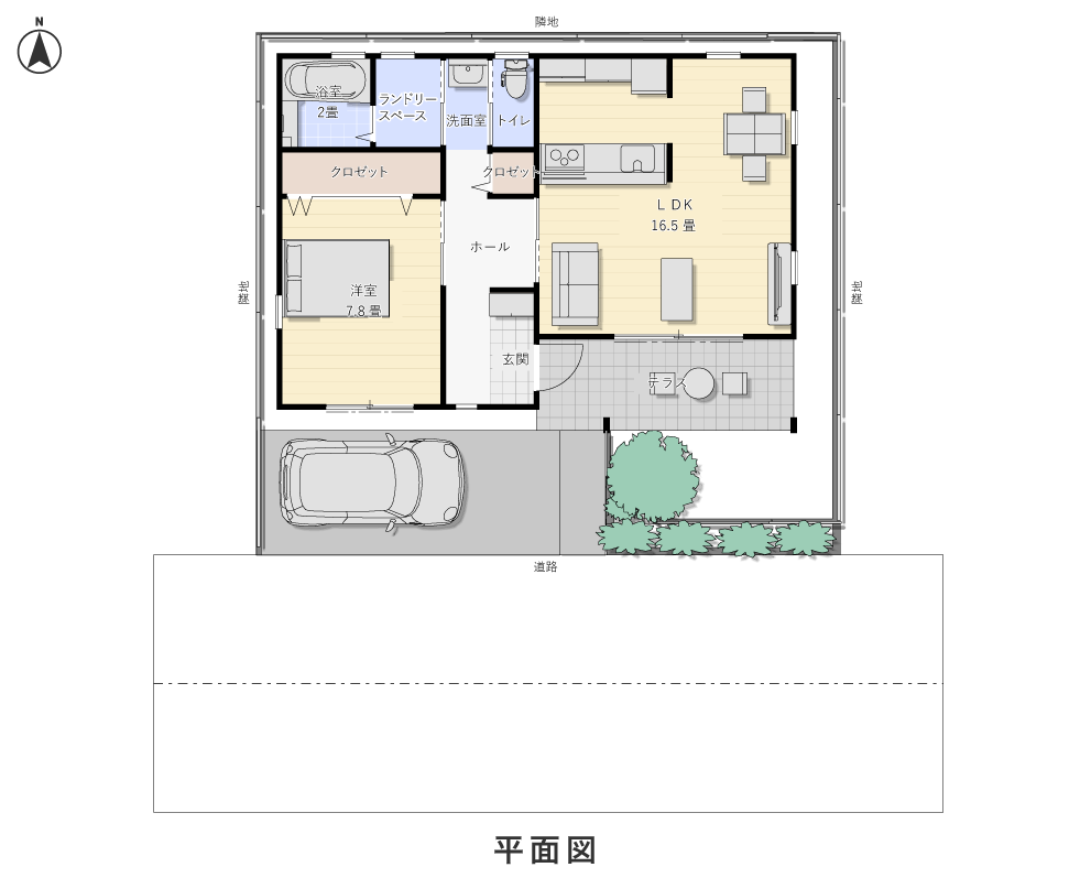 1階平面図