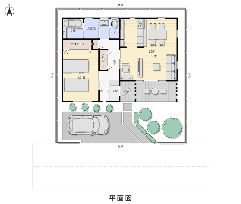 1階平面図