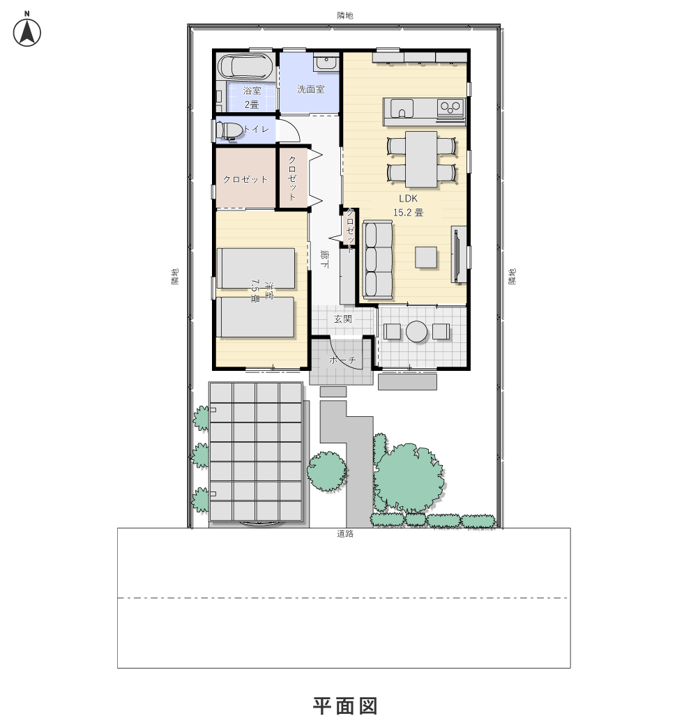 1階平面図