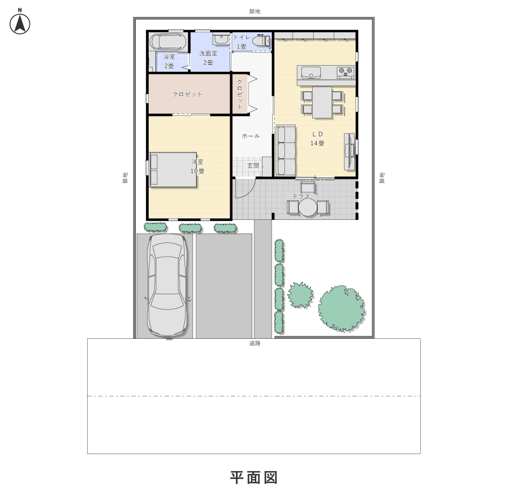 1階平面図