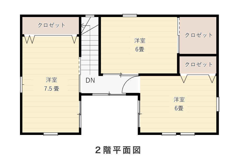 2階平面図