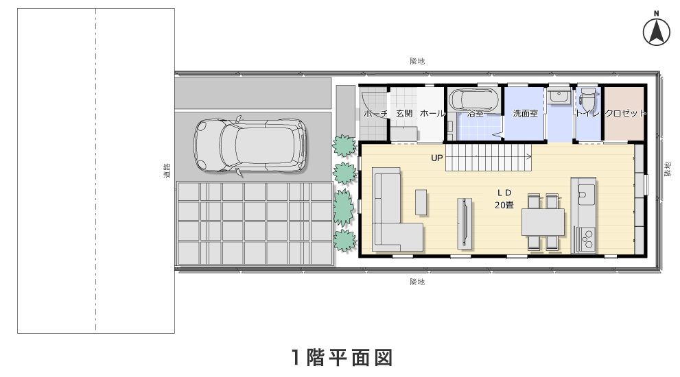 1階平面図