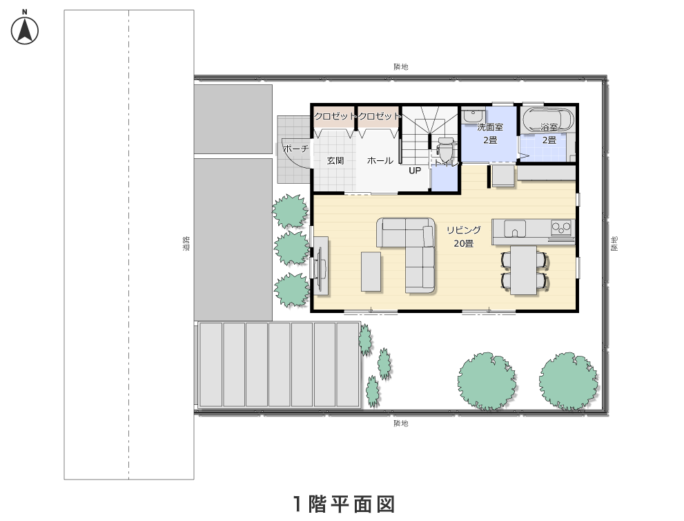 1階平面図