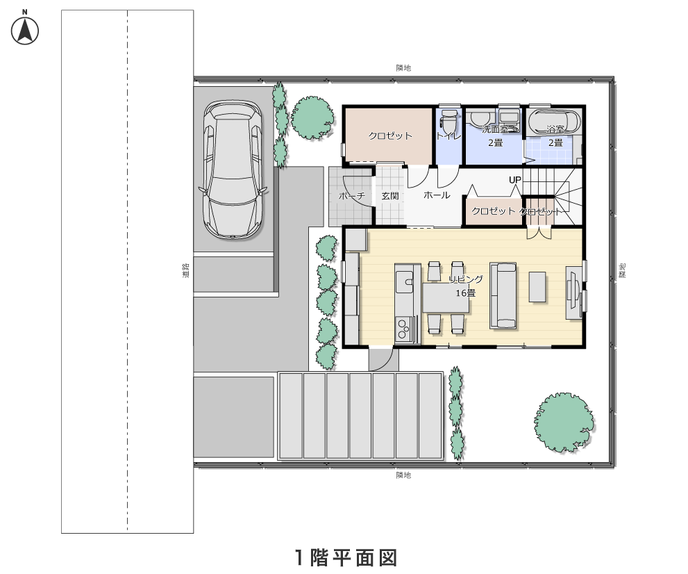 1階平面図