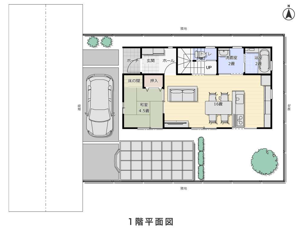 1階平面図