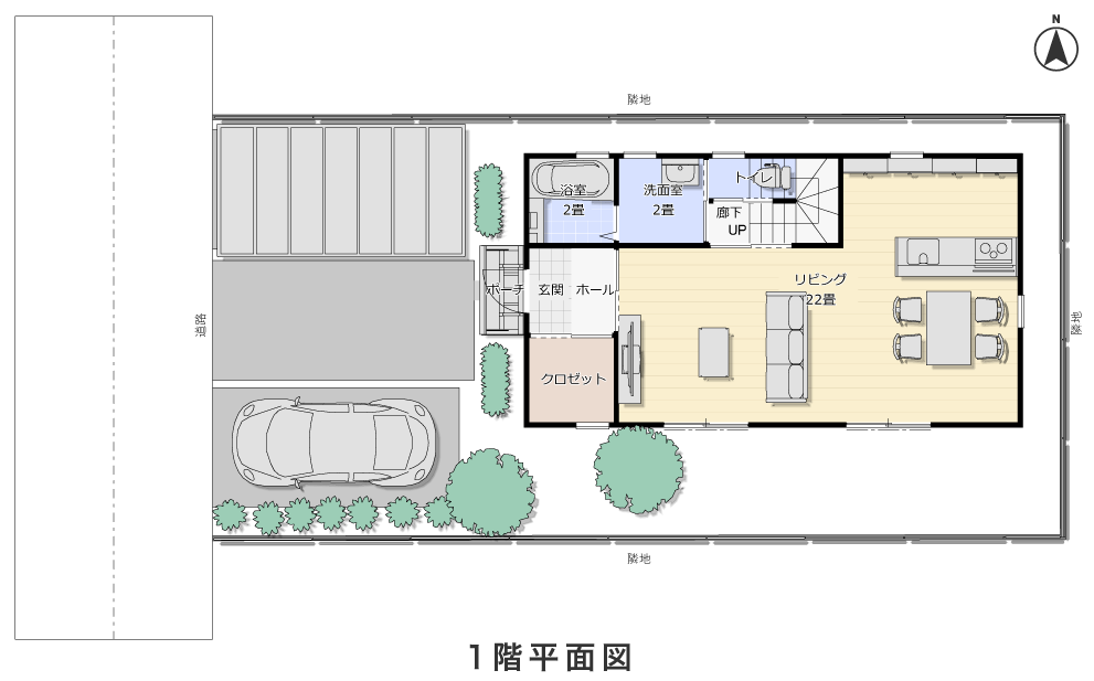1階平面図