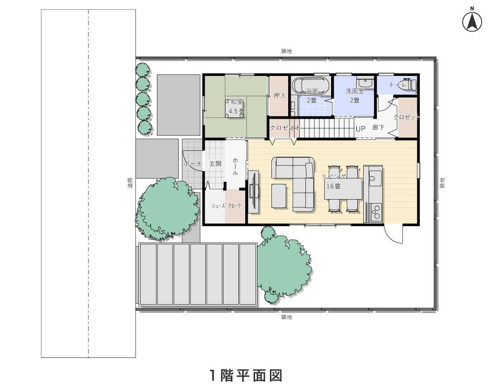 1階平面図