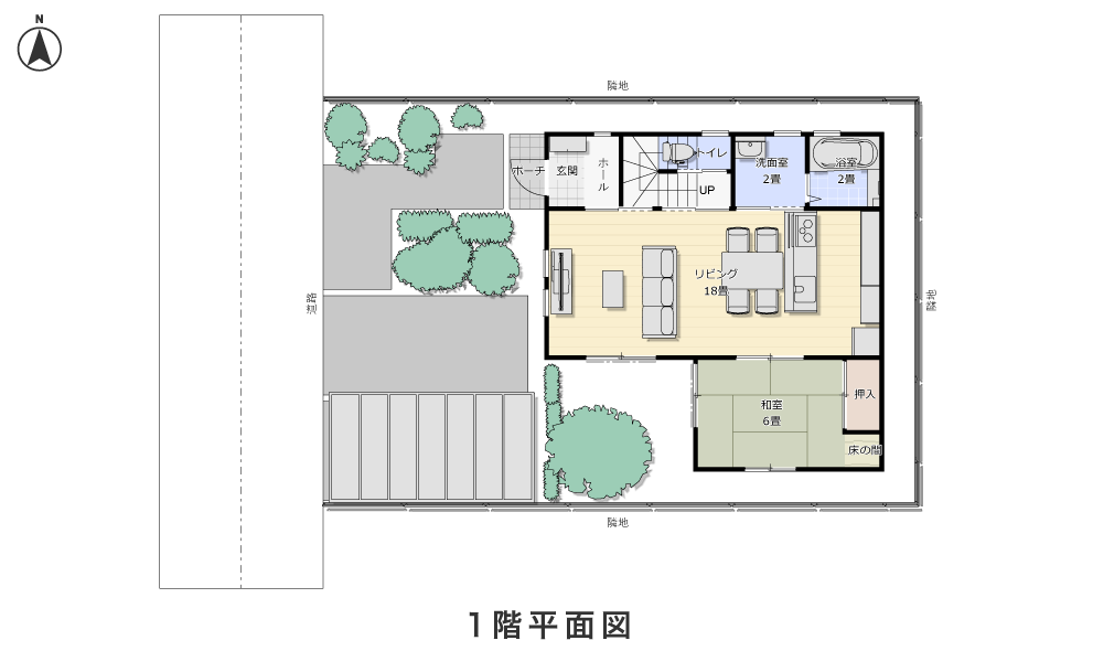1階平面図