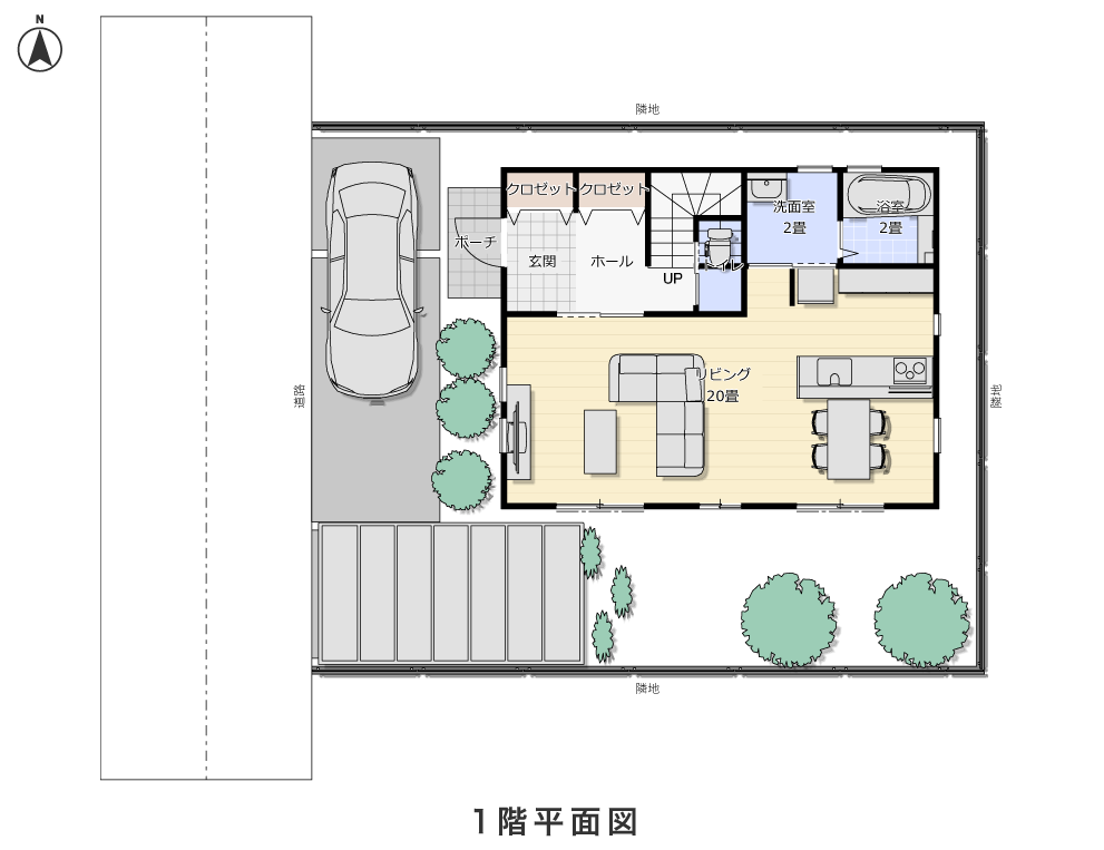 1階平面図