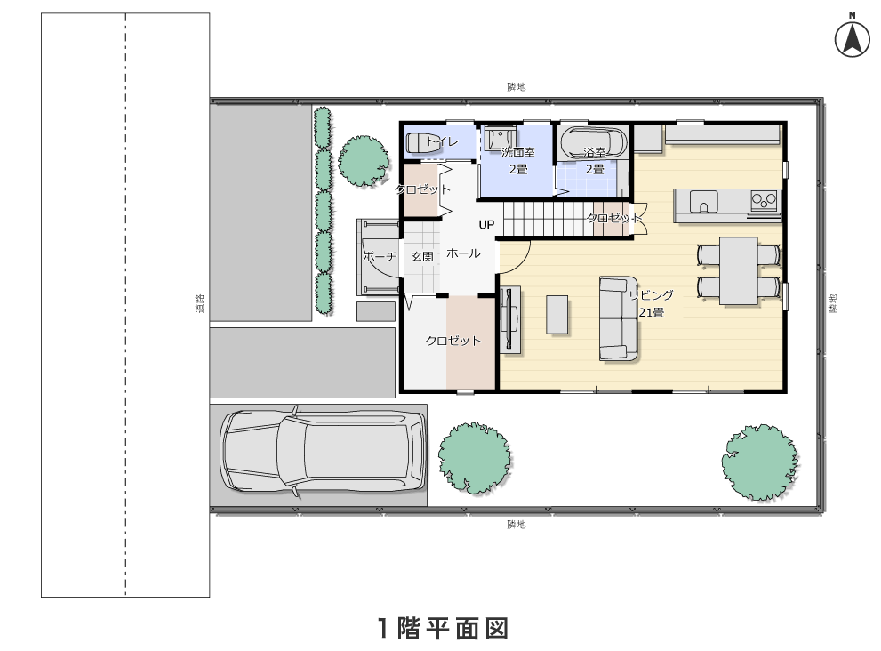 1階平面図