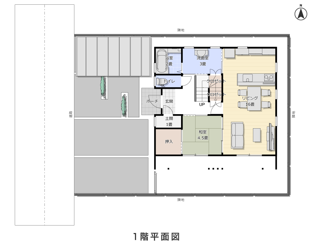 1階平面図