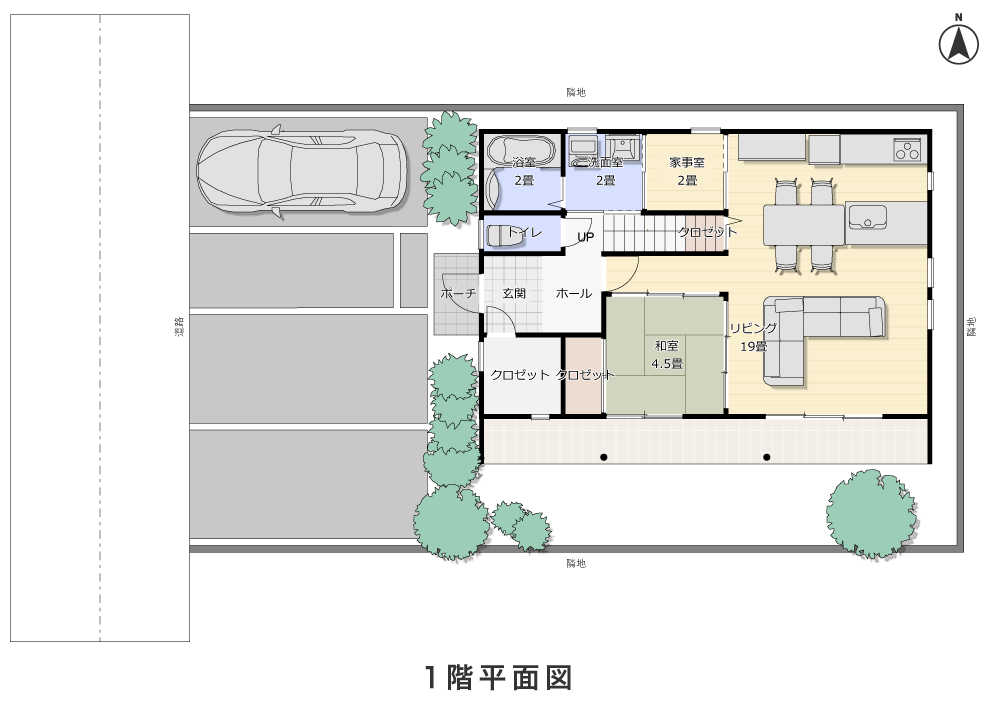 1階平面図