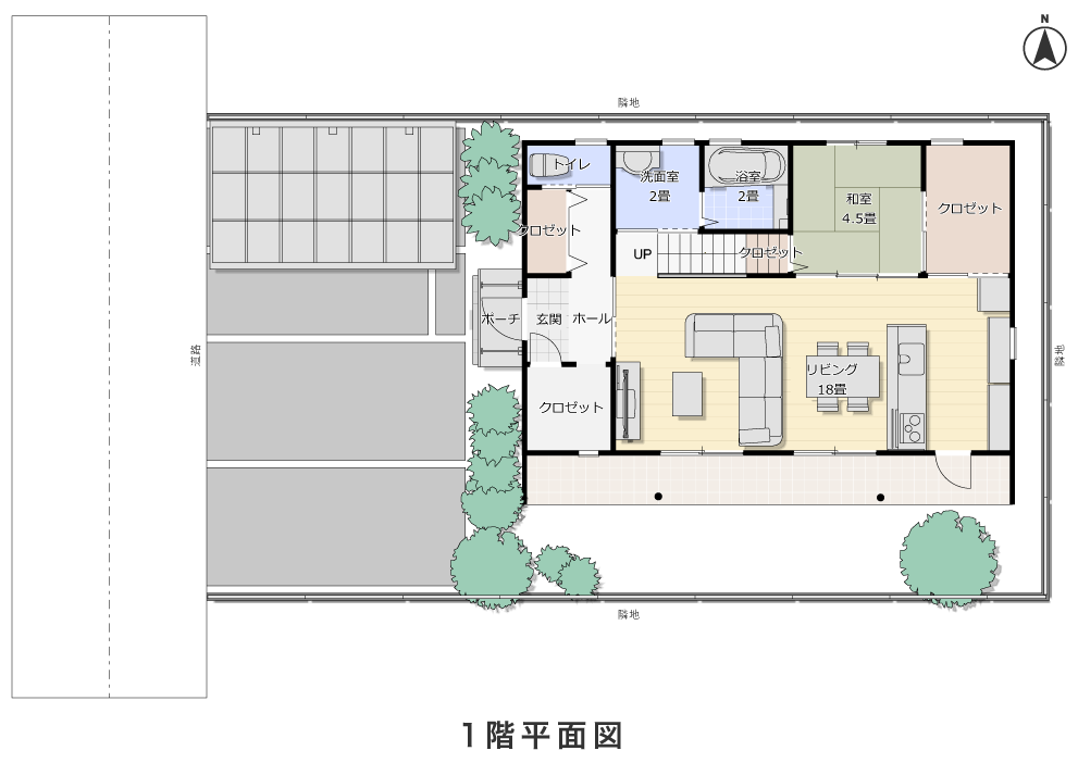 1階平面図