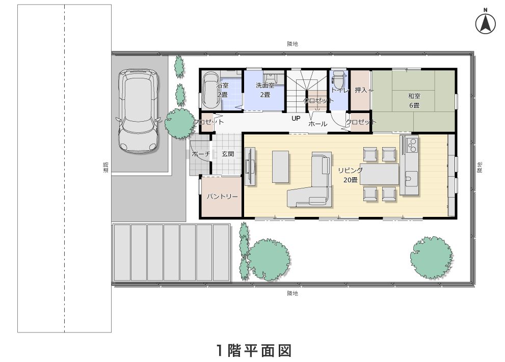 1階平面図