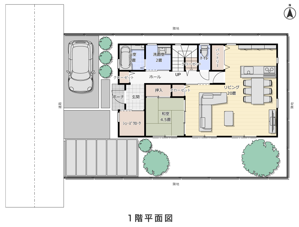 1階平面図