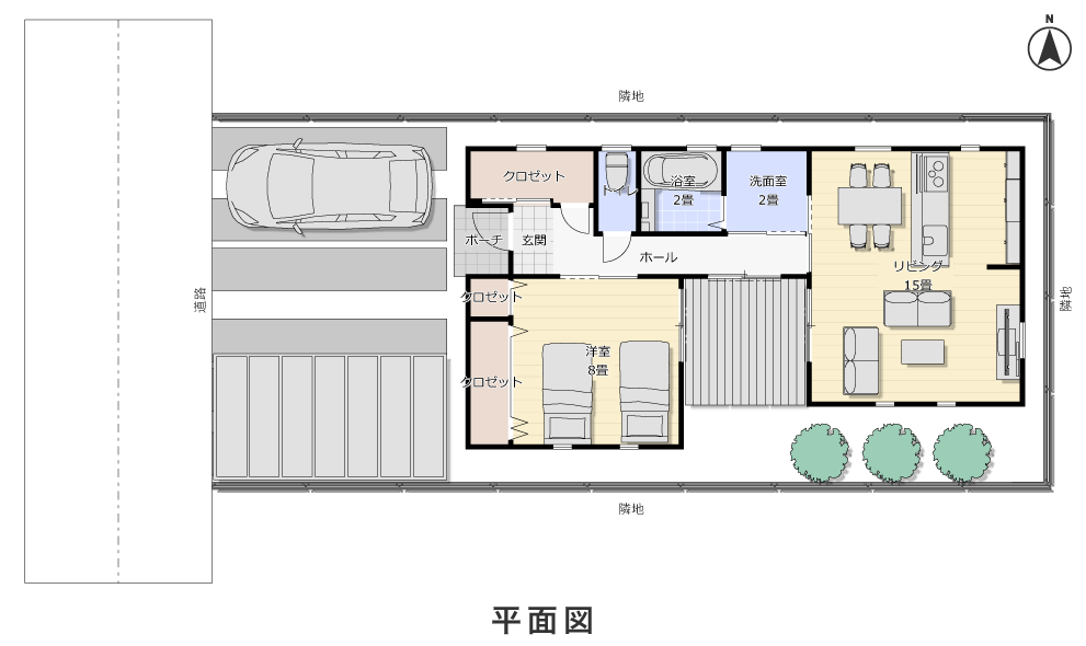 1階平面図