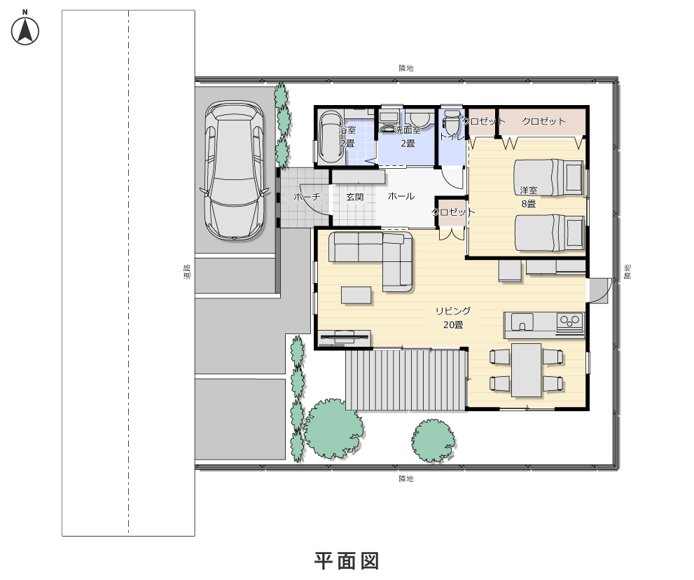1階平面図