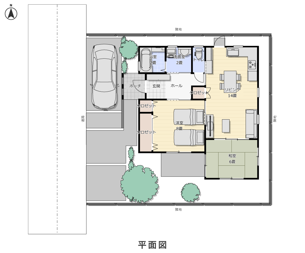 1階平面図