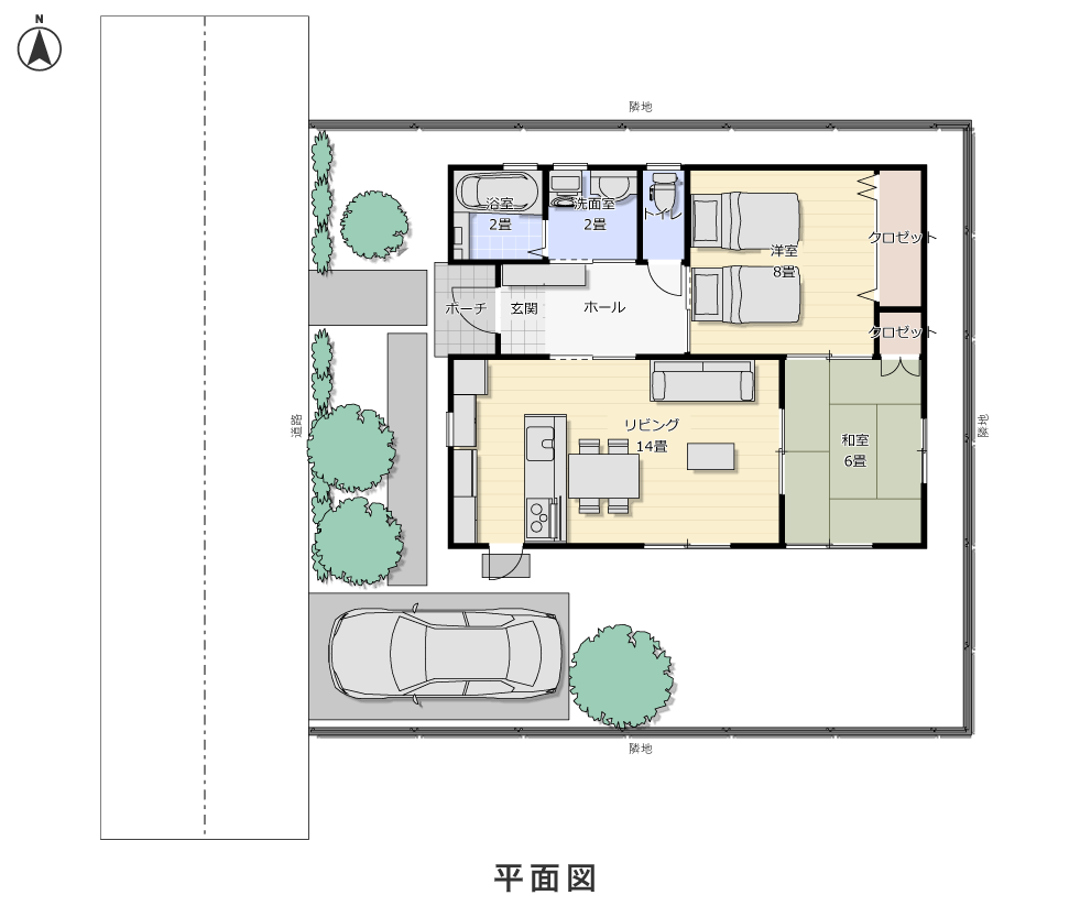 1階平面図