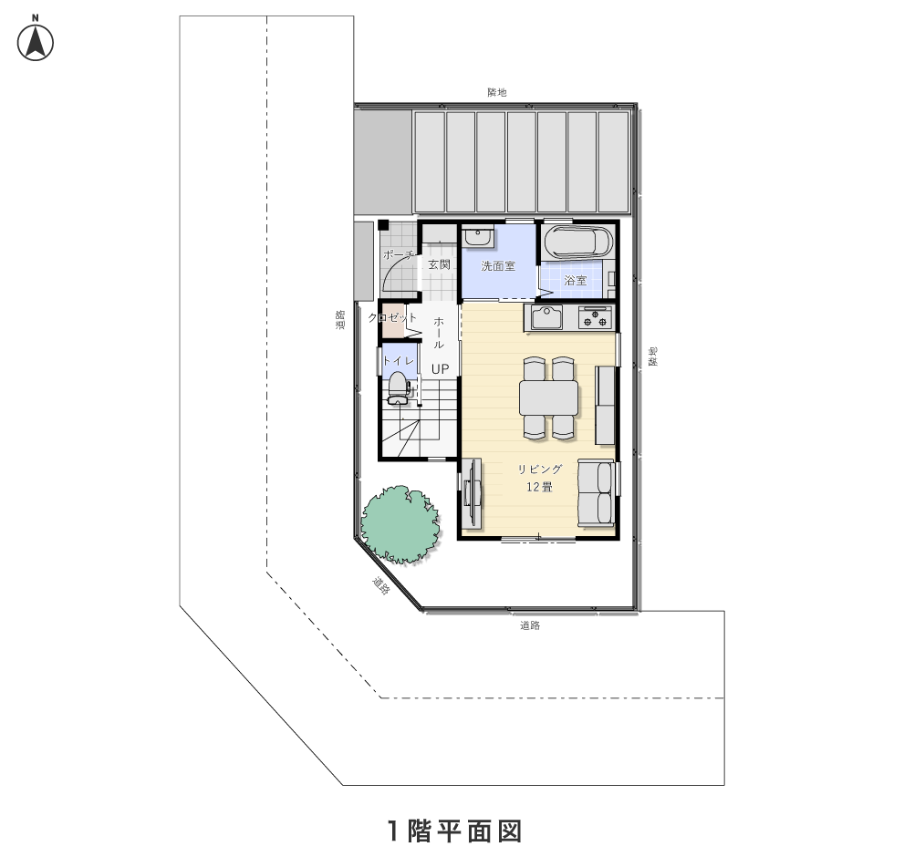 1階平面図