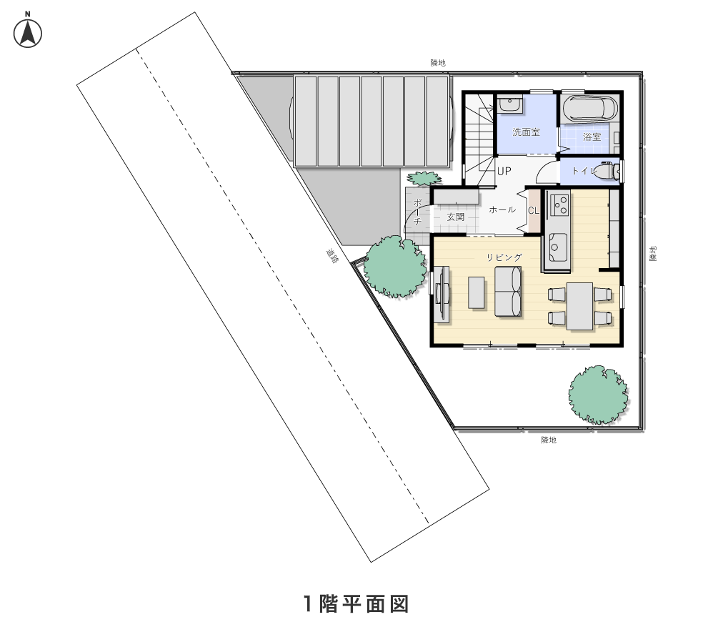1階平面図