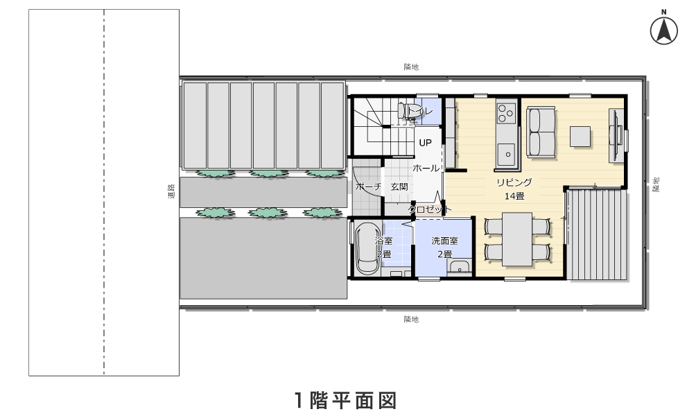 1階平面図