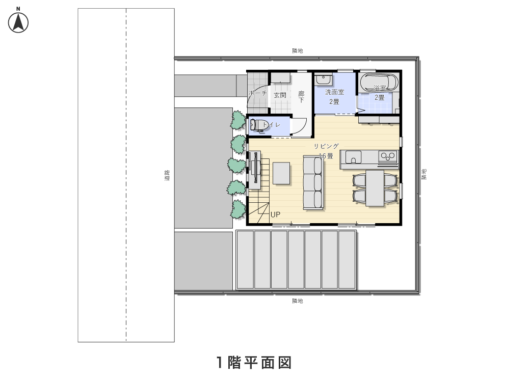 1階平面図