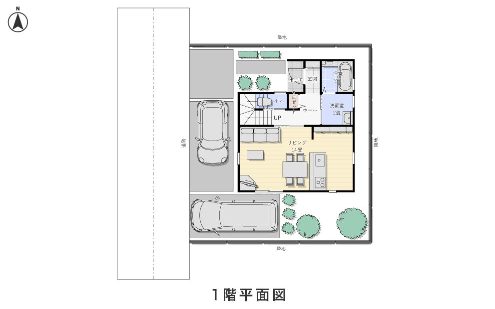 1階平面図