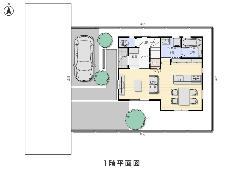 1階平面図