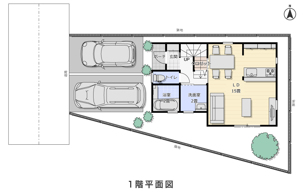 1階平面図