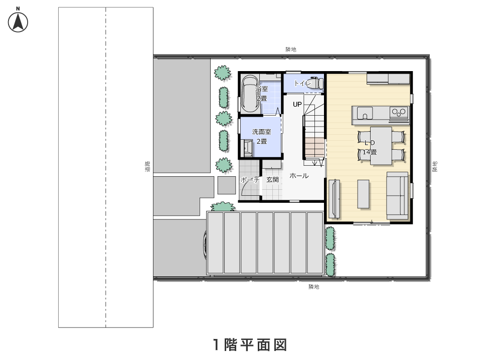 1階平面図