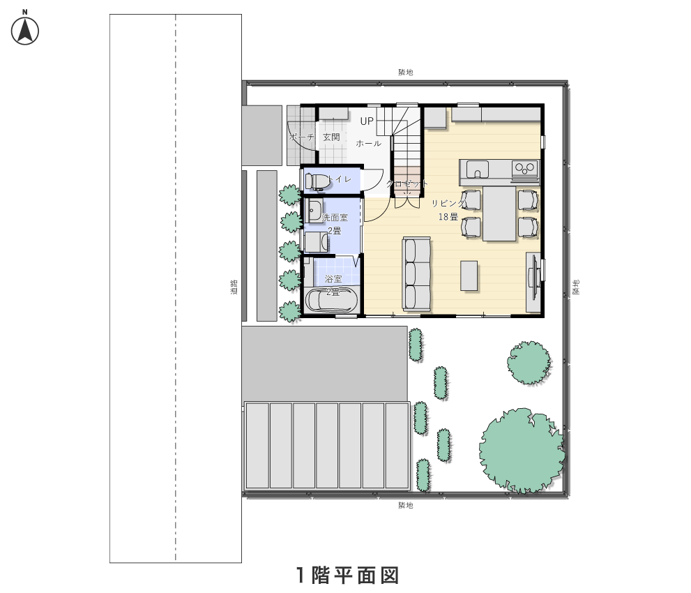 1階平面図