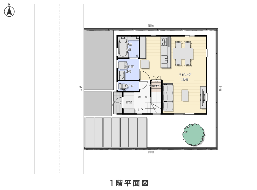 1階平面図