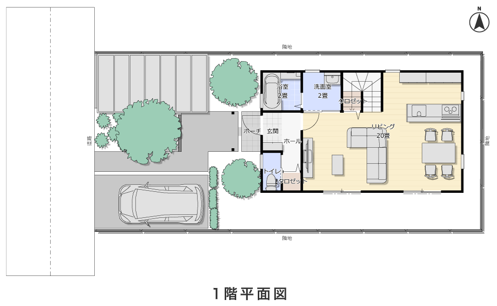 1階平面図