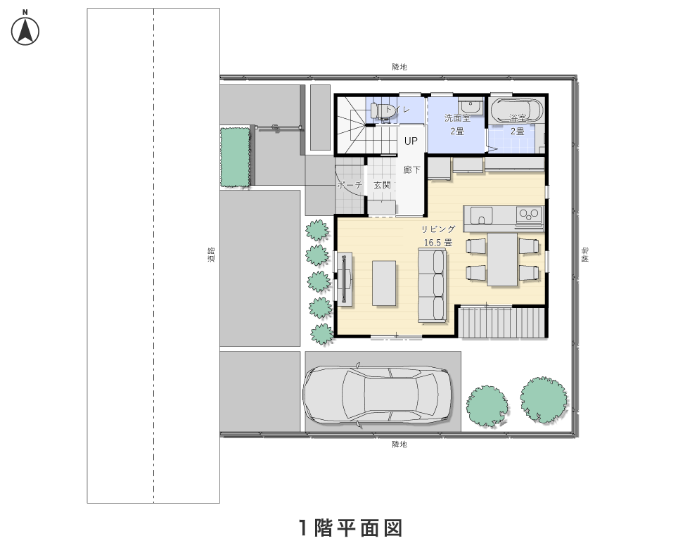 1階平面図