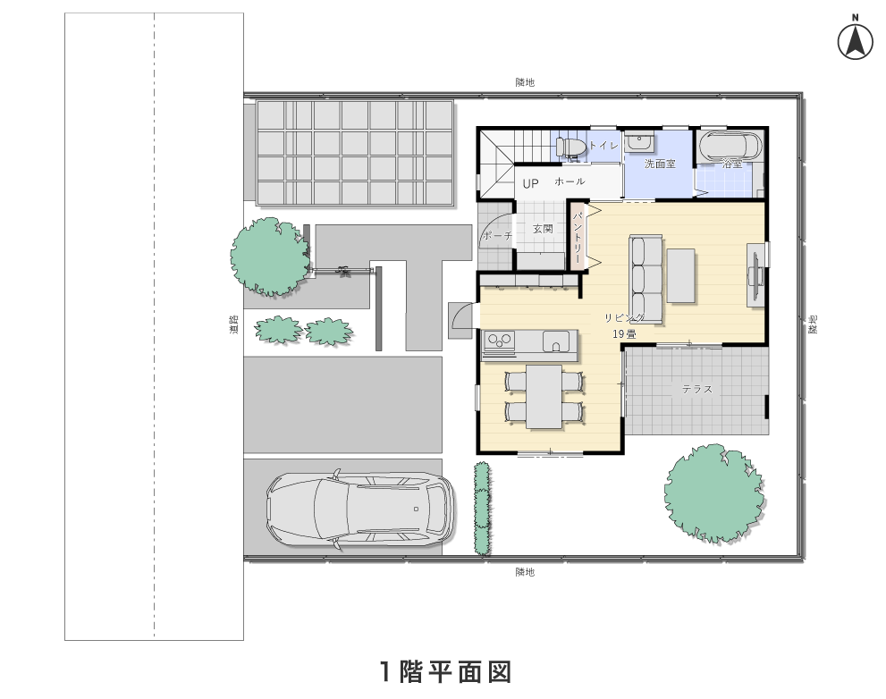 1階平面図