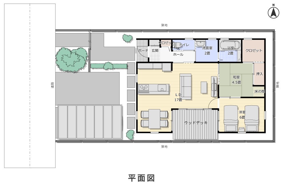 1階平面図