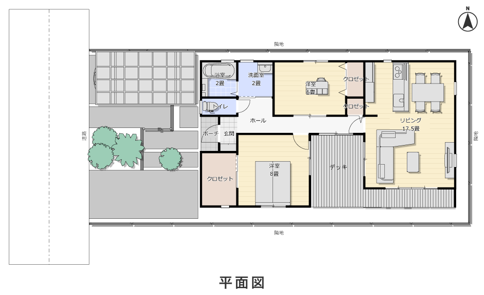 1階平面図