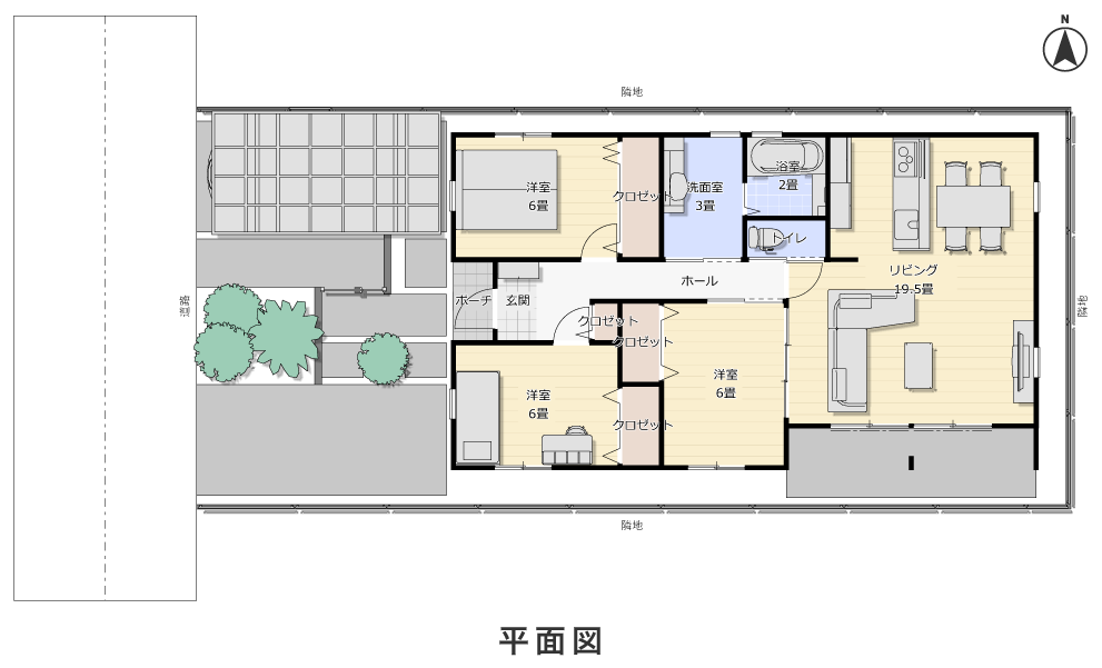 1階平面図