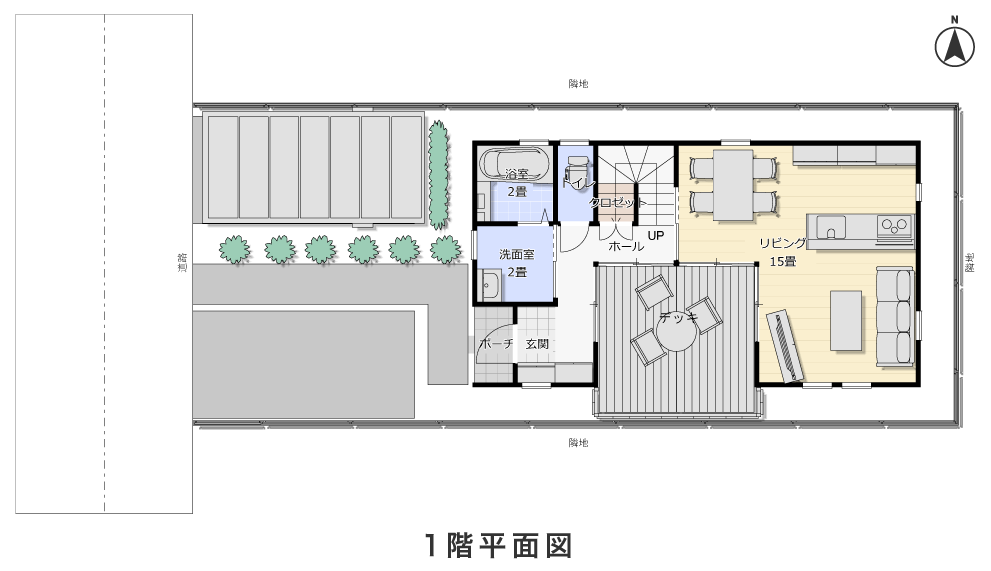 1階平面図